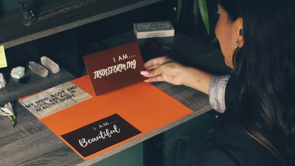 Make a vision board to create good habits